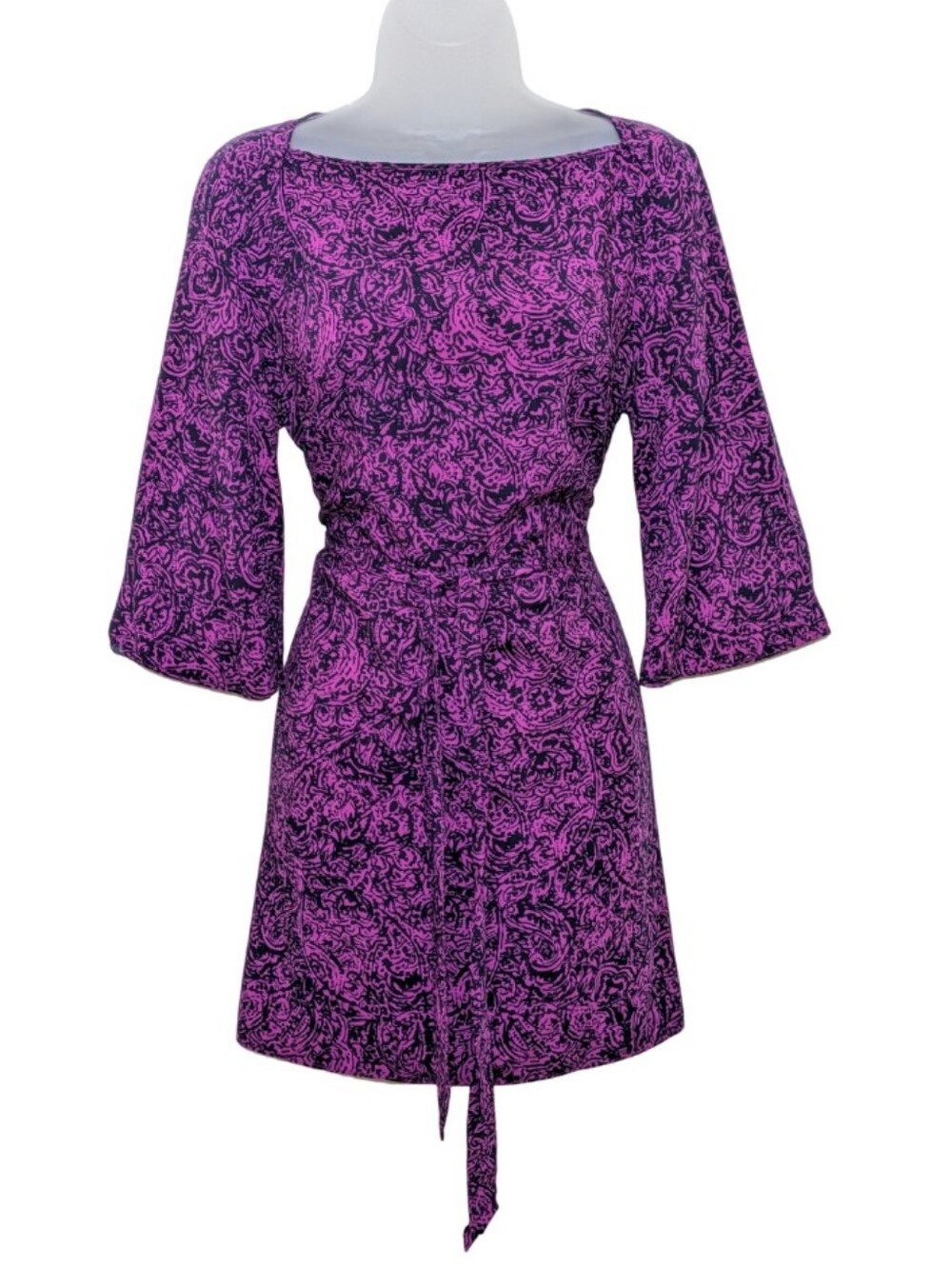 Banana Republic | Purple Printed Dress | Artsy | Bohemian | Summer | Chic |